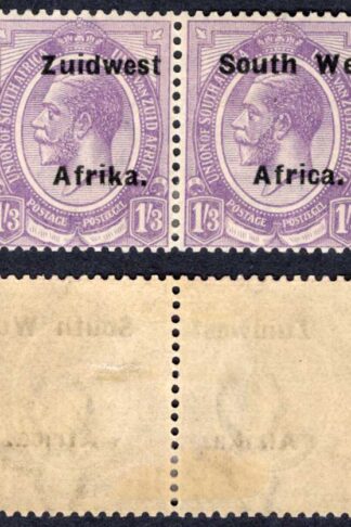 SWA SG36 1/3 opt Zuid west (12mm)  Misplaced Overprint