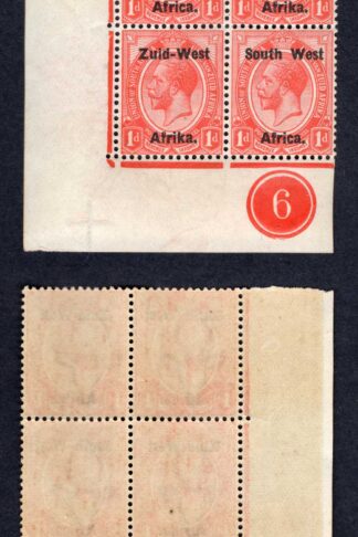 SWA SG2 1d opt Zuid-west Block of Four U/M