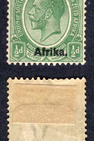 SWA SG1 1/2d  opt Zuid-west  Pair M/M Wes. for West (NOT SG1a)
