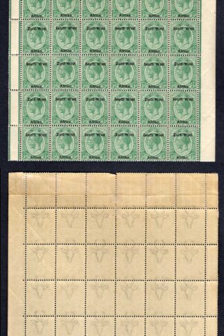 SWA SG1 1/2d opt Zuid-west Block of 30 (24 x U/M)