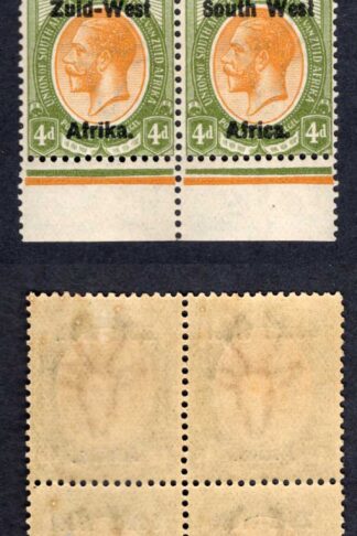 SWA SG5 4d opt Zuid-west U/M Block of Four