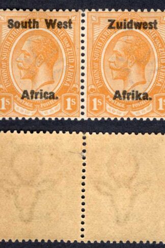 SWA SG22 1/- opt Zuid west (11 mm) U/M Cat 18 pounds