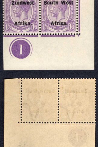 SWA SG36 1/3 opt Zuid west (12 mm) M/M Plate Pair