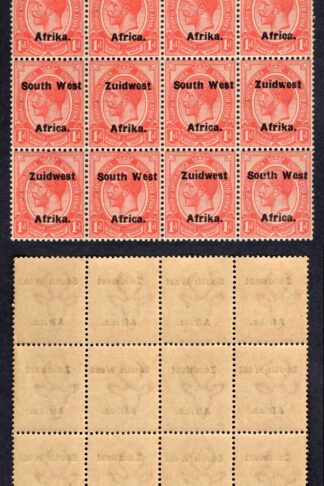 SWA SG30 1d opt Zuid west (12 mm) Block of 12 U/M