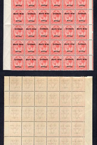 SWA SG30 1d opt Zuid west (12 mm) Block of 48 U/M Cat 144 pounds