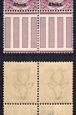 SWA SG18 2d opt Zuid west (11 mm) Pair x U/M Mounted in margin Cat 13 pounds