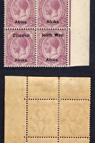 SWA SG18 2d opt Zuid west (11 mm) Plate Block (2 x U/M)