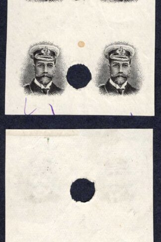 Southern Rhodesia 1924 Admiral HEAD PROOF Block of FOUR