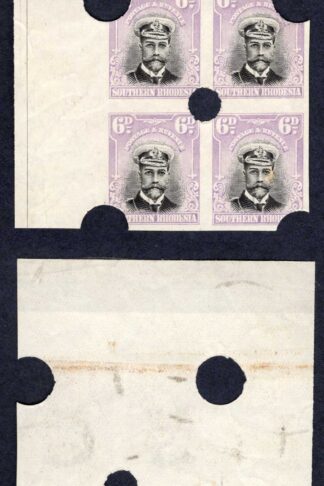 Southern Rhodesia SG71924 Admiral 6d Pale Proof
