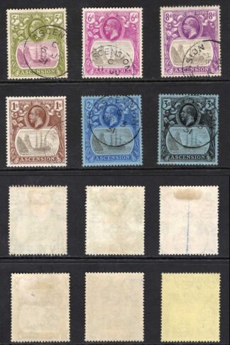 Ascension SG10/20 1924-33 set of 12 CDS used Cat 650 pounds