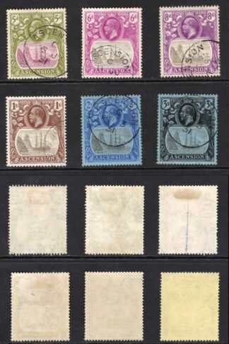 Ascension SG10/20 1924-33 set of 12 CDS used Cat 650 pounds