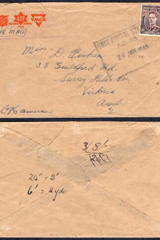 Solomon Islands 1945 Australian Forces cover