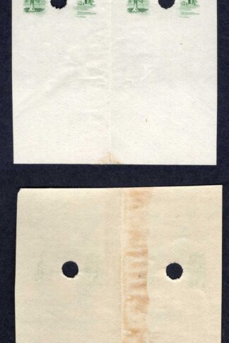 Southern Rhodesia SG59 1940 6d vignette only Bottom Marginal Block of Four