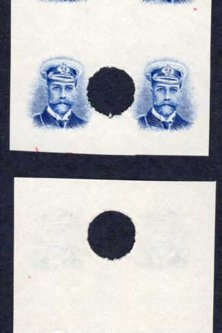 Southern Rhodesia SG9 10d Admiral vignette only Block