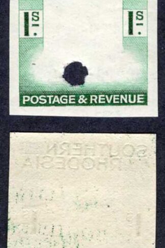 Southern Rhodesia SG48 1/- Single KGVI Duty Frame
