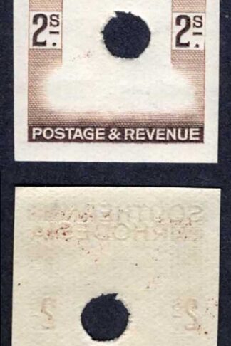 Southern Rhodesia SG50 2/- Single KGVI Duty Frame