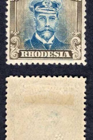 Rhodesia SG274 2/6 Blue and Grey Brown M/M Cat 55 pounds
