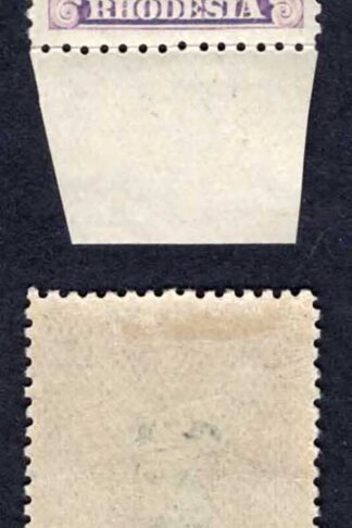 Rhodesia SG266 6d Black and Reddish Lilac M/M Cat 23 pounds