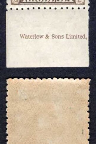 Rhodesia SG274a 2/6 Deep Blue and Bistre brown M/M Cat 130 pounds