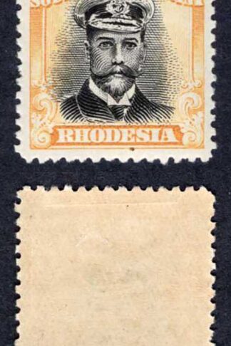 Rhodesia SG293 2d Black and Yellow M/M Cat 21 pounds