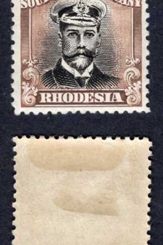 Rhodesia SG301 2/- Black and Brown M/M Cat 30 pounds