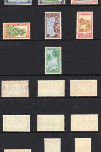 Cook Is SG150/9 1949 Set of 10 Fine U/M Cat 70 pounds