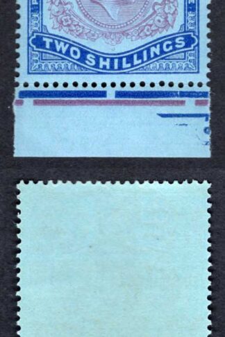 Bermuda SG116d 2/- Purple and deep blue/pale blue SUPERB U/M Cat 13 pounds