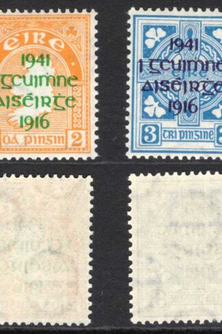 Ireland SG126/7 1941 Rising opt. SUPERB U/M Cat 21 pounds