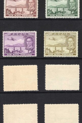 Papua SG163/8 1939 Set of 6 SUPERB U/M Cat 85 pounds
