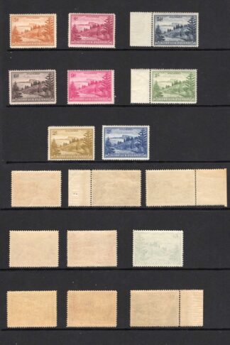 Norfolk Is SG1/12a Se of 14 SUPERB U/M Cat 35 pounds