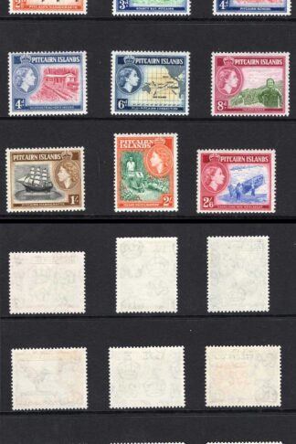 Pitcairn Is SG18/28 Set of 12 SUPERB U/M Cat 55 pounds