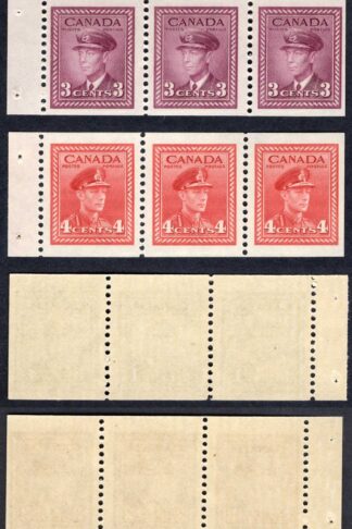 Canada SG394a/6a Set of Booklet panes of 3 SUPERB U/M Cat 54 pounds