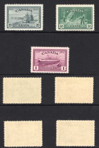 Canada SG401/7 Peace Set of 7 SUPERB U/M Cat 60 pounds