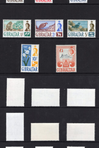 Gibraltar SG160/73 1960 Set of 14 SUPERB U/M Cat 85 pounds