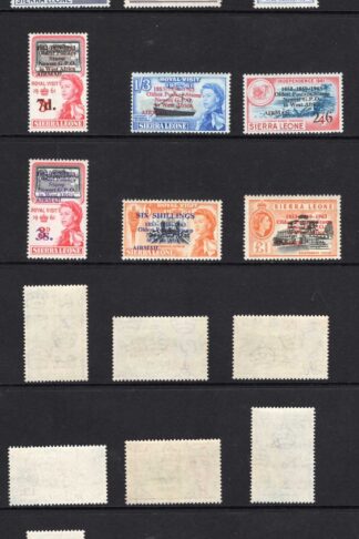 Sierra Leone SG273/84 1963 Set of 12 SUPERB U/M Cat 65 pounds
