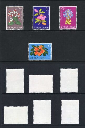 Sierra Leone SG242/54 Set of 13 SUPERB U/M Cat 18 pounds