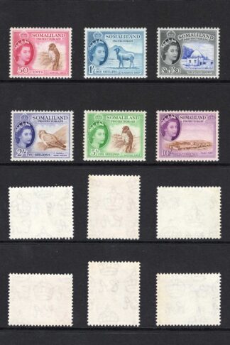 Somaliland SG137/48 1953 Set of 12 SUPERB U/M Cat 130 pounds