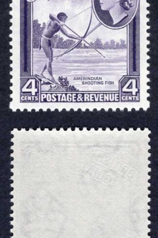 British Guiana SG334a 4c DLR printing SUPERB U/M Cat 15 pounds