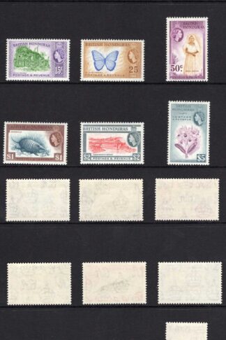 British Honduras SG179/90 Set of 12 SUPERB U/M Cat 120 pounds