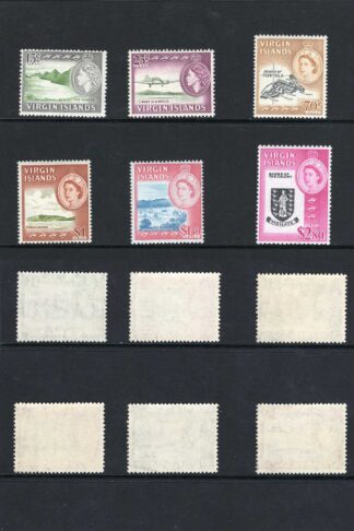 British Virgin Is SG178/92 1964 Set of 15 SUPERB U/M Cat 85 pounds