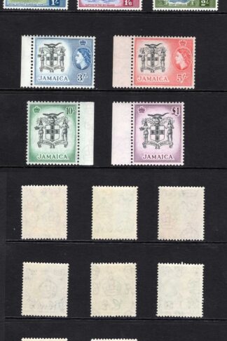 Jamaica SG159/74 1956 Set of 16 SUPERB U/M Cat 120 pounds