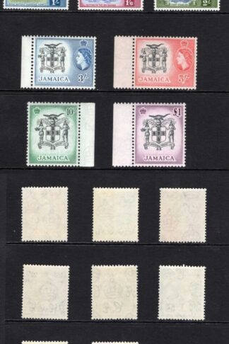 Jamaica SG159/74 1956 Set of 16 SUPERB U/M Cat 120 pounds