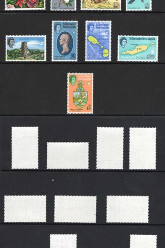St Kitts-Nevis SG129/44 Set of 16 SUPERB U/M Cat 45 pounds