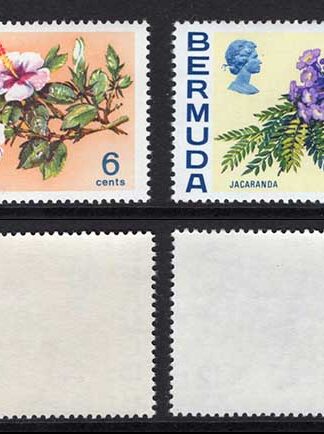 Bermuda SG303/6 Set of 4 with Wmk Upright U/M Cat 17 pounds