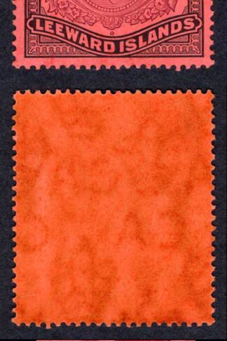 Leeward Is SG114af One pound Variety GASH in CHIN U/M Cat 1500