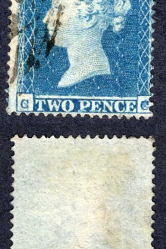 SG19 2d (CC) Plate 4 Wmk Small Crown Perf 16 Fine used Cat 75 pounds