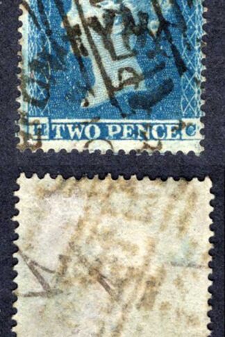 SG19 2d (HC) Plate 4 Wmk Small Crown Perf 16 Fine used Cat 75 pounds