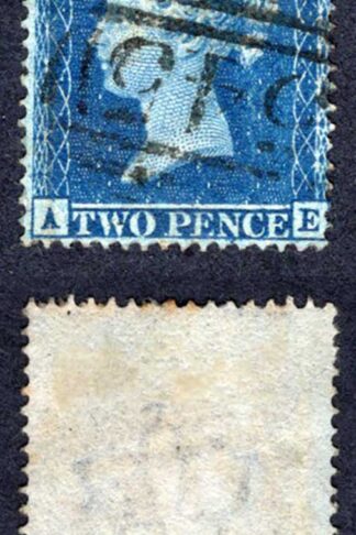 SG36a 2d (AE) Plate 6 Wmk Large Crown Perf 16 Fine used Cat 250 pounds