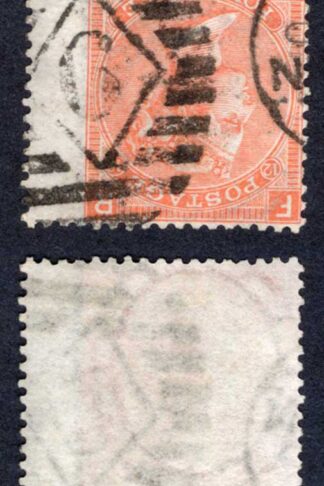 SG94 4d Vermilion Plate 12 Wmk INVERTED Cat 75 pounds