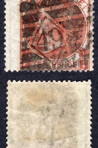 SG112 10d Red-brown Cat 225 pounds